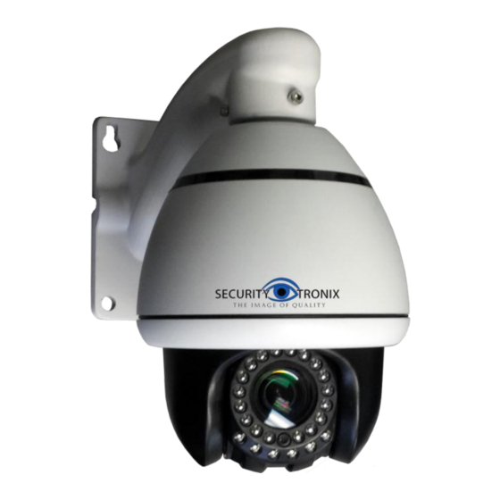 Security Tronix ST-PTZMINI-IR10XTA Installation Manual