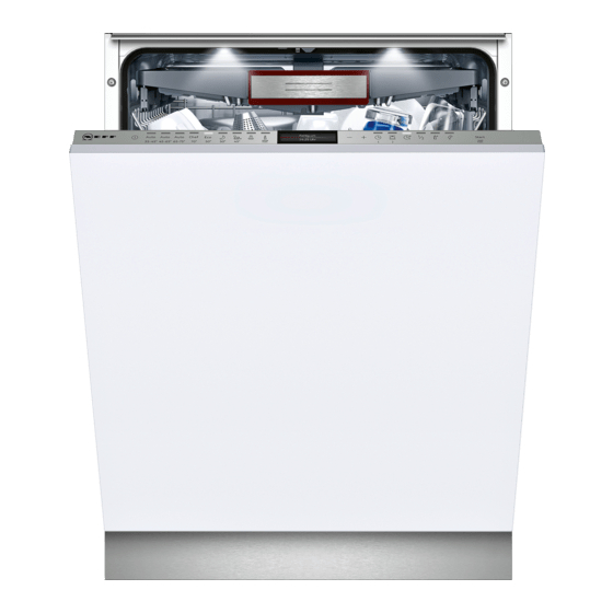 NEFF S517P70Y0G Dishwasher Manuals