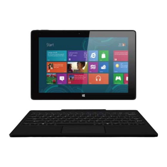 Trio PRO-BOOK 10.1 Quick Start Manual