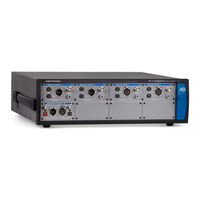 Audio Precision APx555 Installation Instructions And Specifications