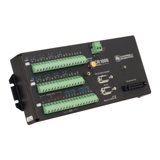 Campbell CR1000 Operator's Manual