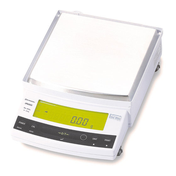 Shimadzu UPX Series Instruction Manual