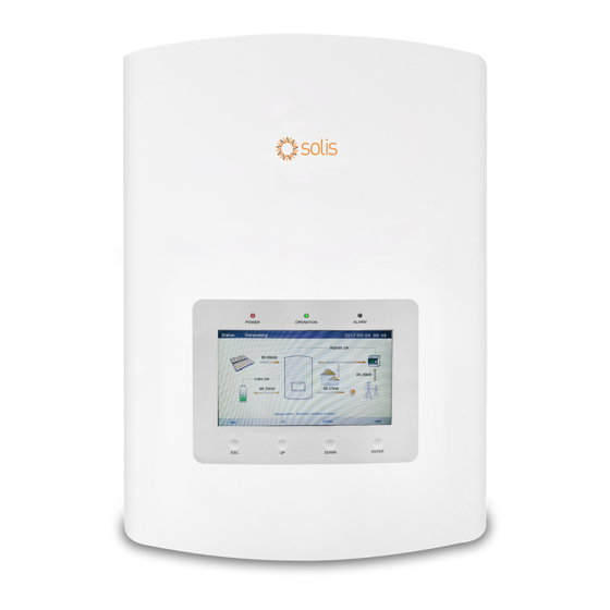 SOLIS RHI Series Instruction Manual