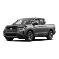 Honda 2021 RIDGELINE Owner's Manual