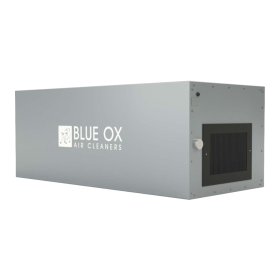 Blue Ox OX1100 Series Owner's Manual