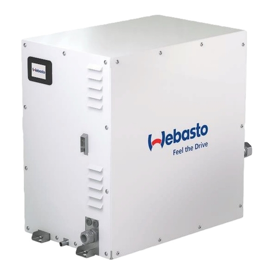 Webasto BlueCool V-PRO Series Operating Instructions Manual