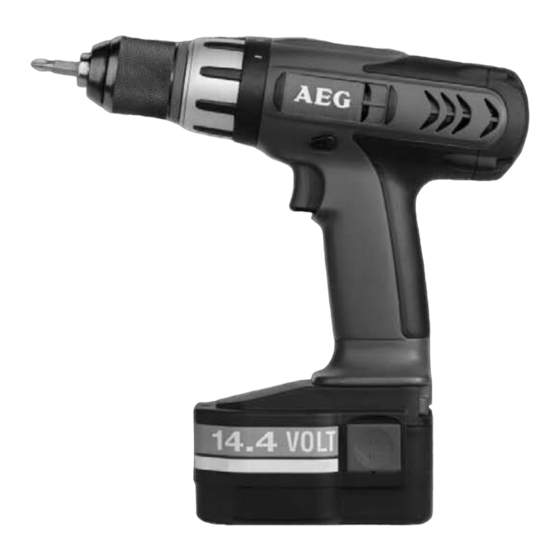 AEG BS 12 X Instructions For Use Manual