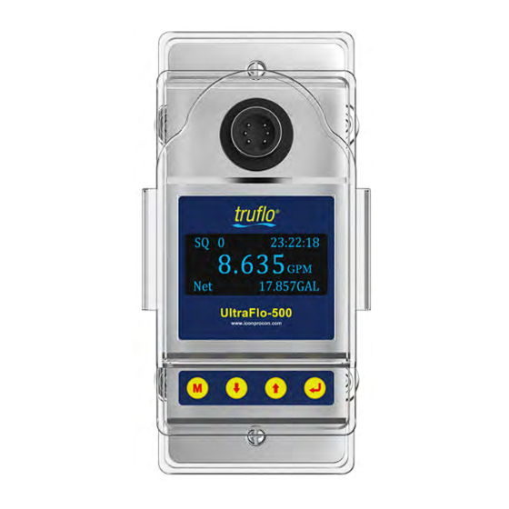 ICON UltraFlo truflo UF-500 Series Operating Manual