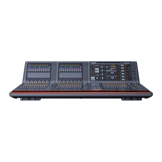 Yamaha RIVAGE PM10 Operation Manual