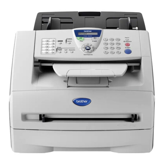 Brother IntelliFax 2820 All In One shops Laser Fax Phone Copy W/ Ink Toner