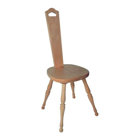 Ashford SPINNING CHAIR Instructions