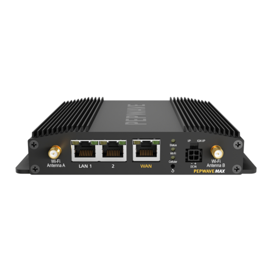 Pepwave MAX BR1 Pro 5G Setup Manual