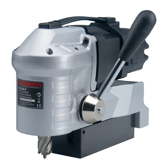 Euroboor ECO.35-F User Manual