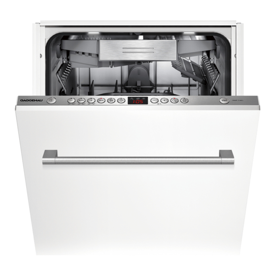 Gaggenau DF250141 Operating Instructions Manual