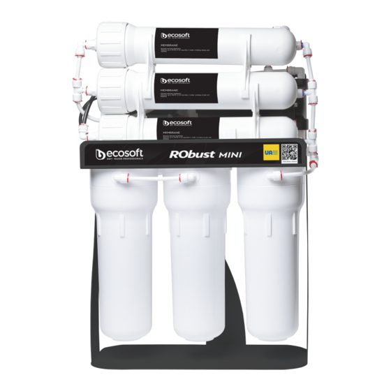 Ecosoft ROBUST MINI Installation And Operation Manuallines
