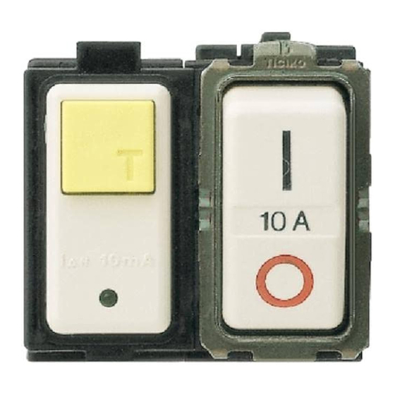 Bticino 5250S Instructions For Use