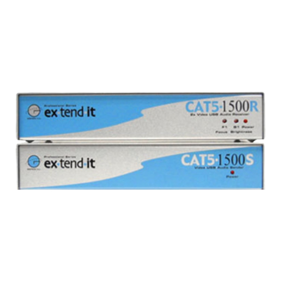 Gefen ex-tend-it CAT5-1500 Brochure