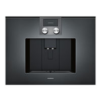 GAGGENAU CM 250 Operating Instructions Manual