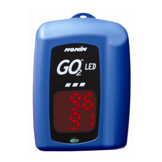 Nonin 9571 Go2 LED User Manual