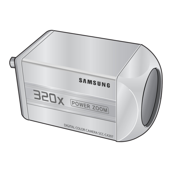 Samsung SCC-C4207P Owner's Instructions Manual