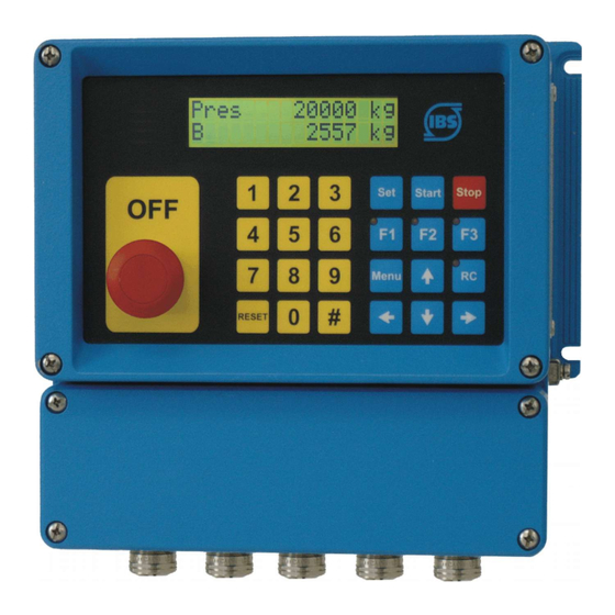 IBS Batching Master 110 Installation Manual