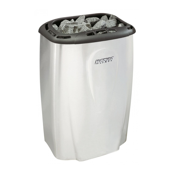 Harvia V45E Instructions For Installation And Use Manual