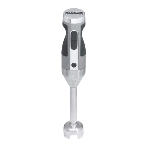 Viking VHB300 Use And Care Instructions Manual