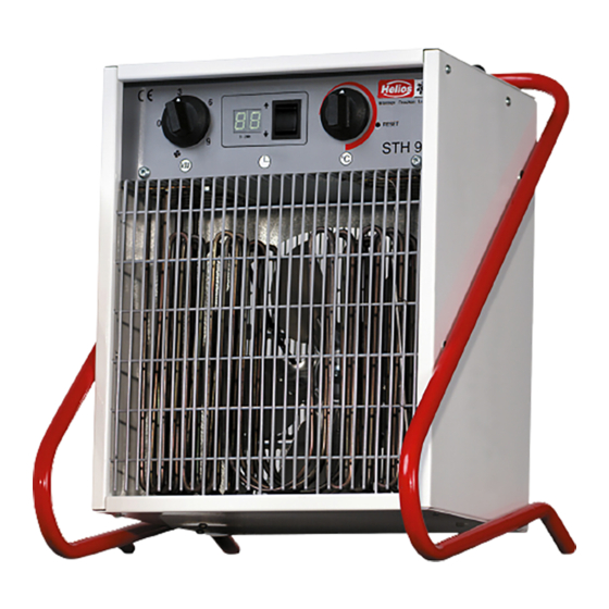 Helios STH Series Installation And Operation Instructions