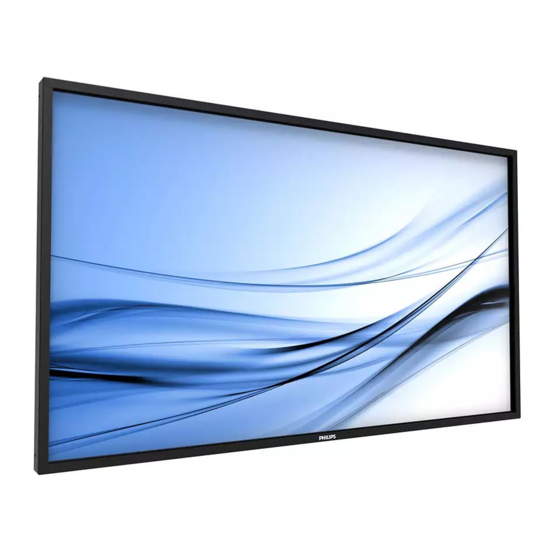 Philips 75BDL3552T/00 User Manual