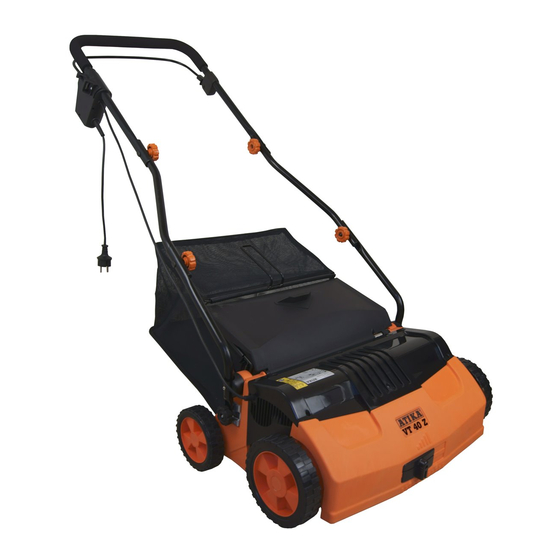 Altrad ATIKA VT 40 Z Original Instructions Manual