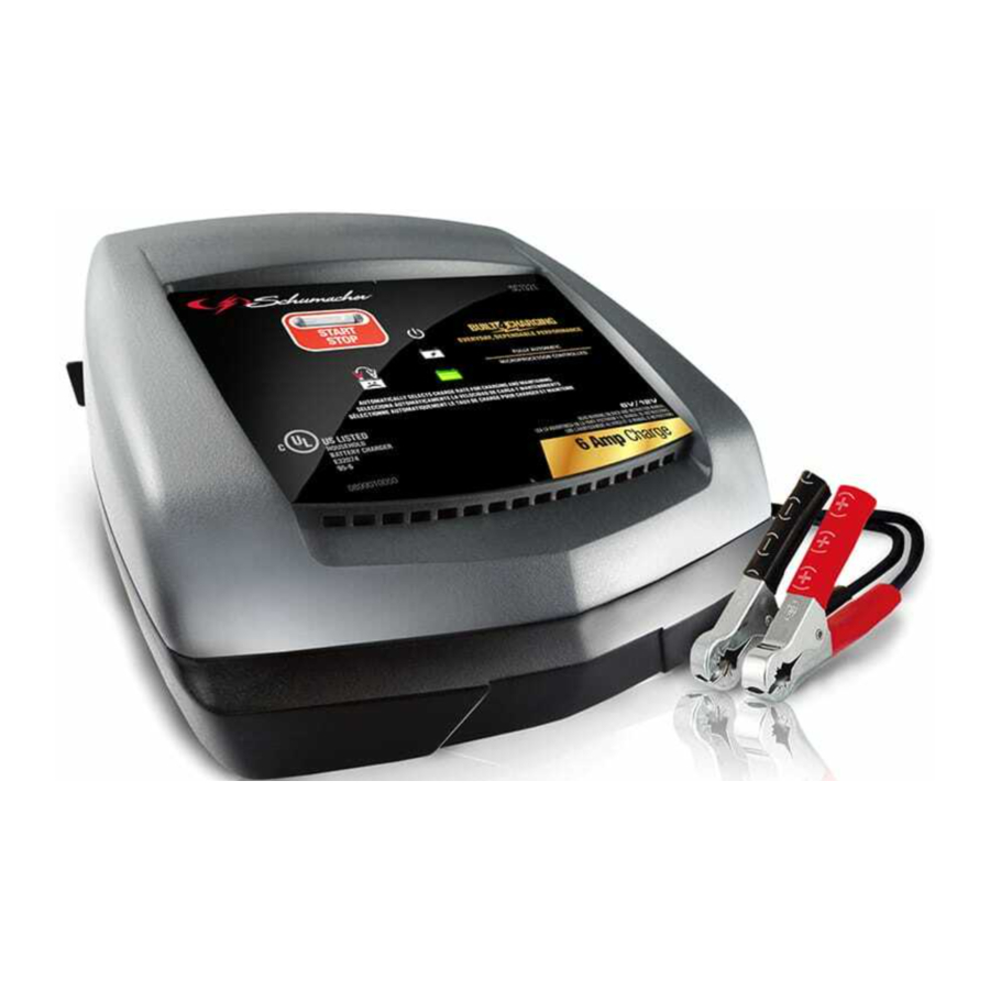 Schumacher SC1321 - Automatic Battery Charger Manual