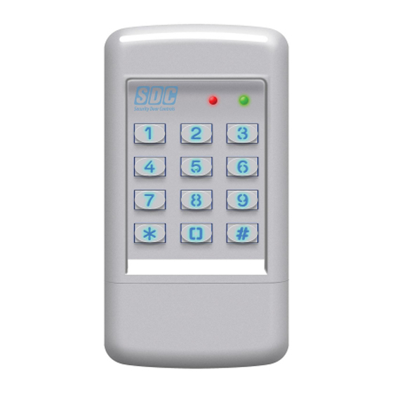 SDC EntryCheck 920 Installation Instructions Manual