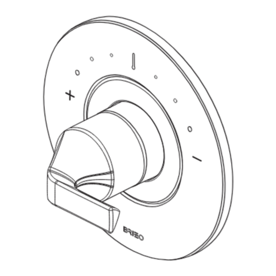 Brizo SENSORI T66T050 Series Valve Trim Manuals