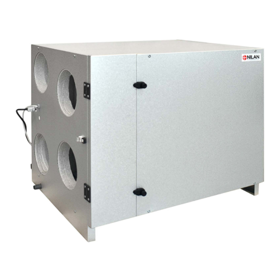 nilan Comfort 350L Installation Instructions Manual