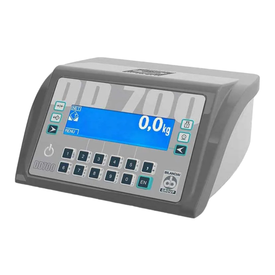 Bilanciai DD700 Quick Start
