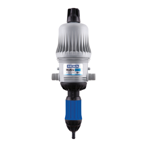 DEMA MixRite 1400 Series User Manual