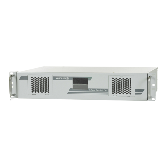 Robe Anolis ArcPower Unit Pixel Rack Mount Manual