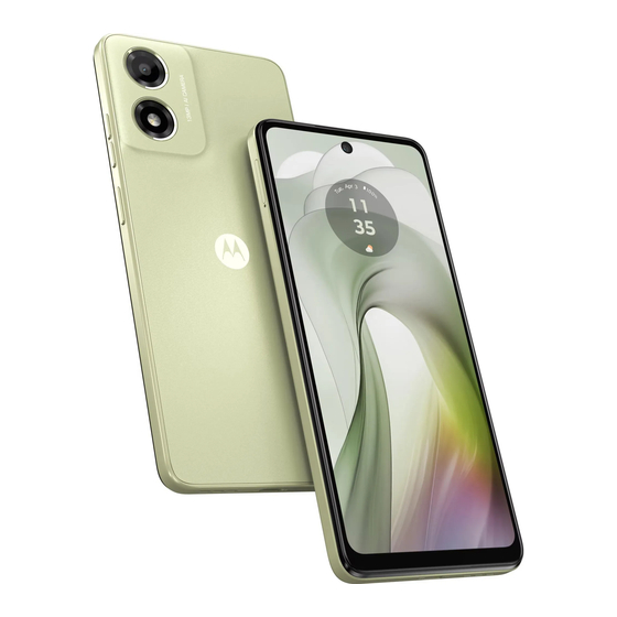 Motorola moto e14 User Manual