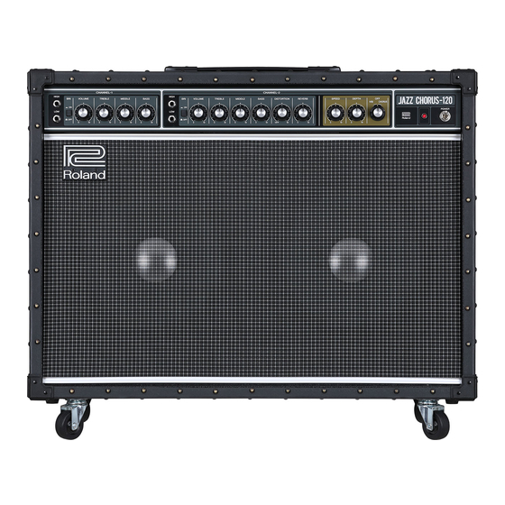 Roland JC-120 Wiring Diagram