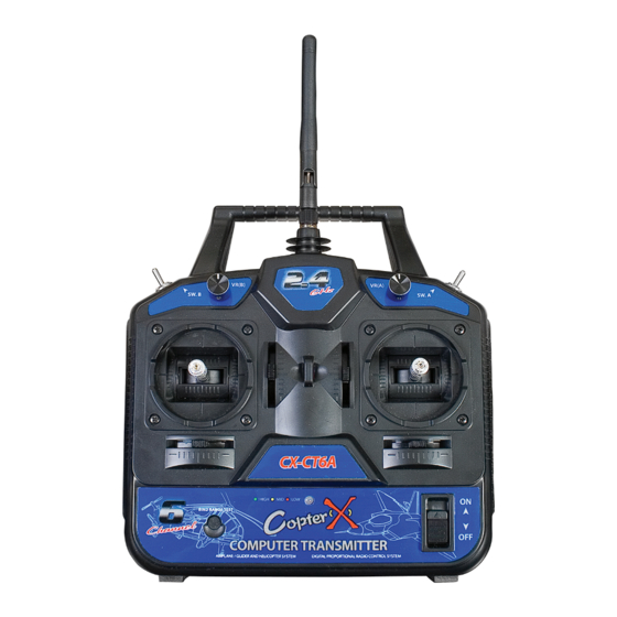 CopterX CX-CT6A Instruction Manual