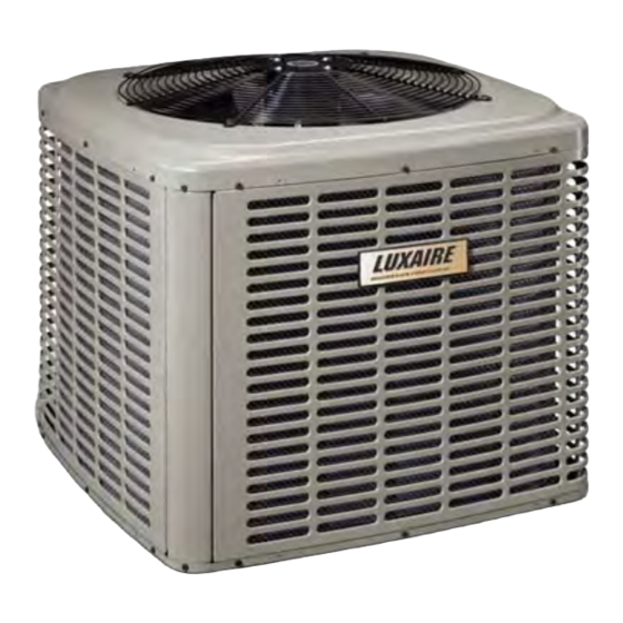 Luxaire TCJD30 THRU 76 Technical Manual