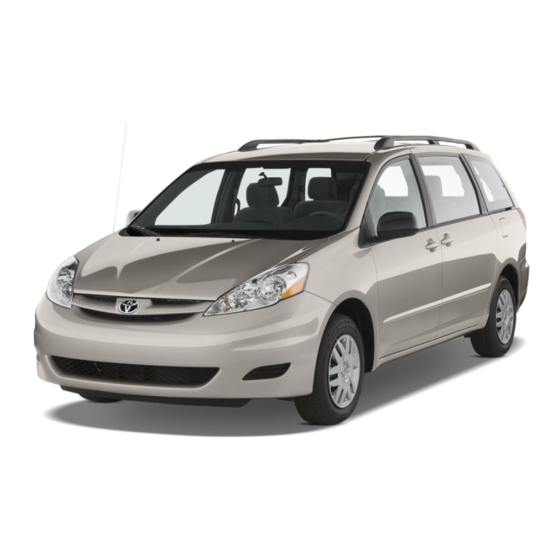Toyota 2006 Sienna Owner's Manual