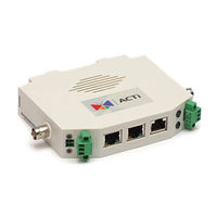 ACTi SED-2100R Quick Installation Manual