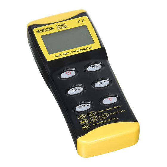 General DT8852 User Manual