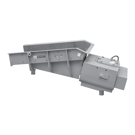 Eriez 75B Installation, Operation And Maintenance Instructions