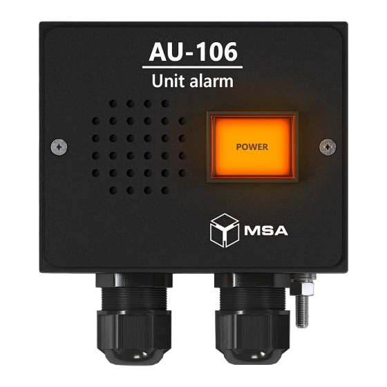 MSA AU-106 Operating Manual