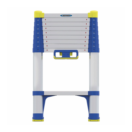 Werner Telescopic Soft Close Extension Ladder Instruction Manual