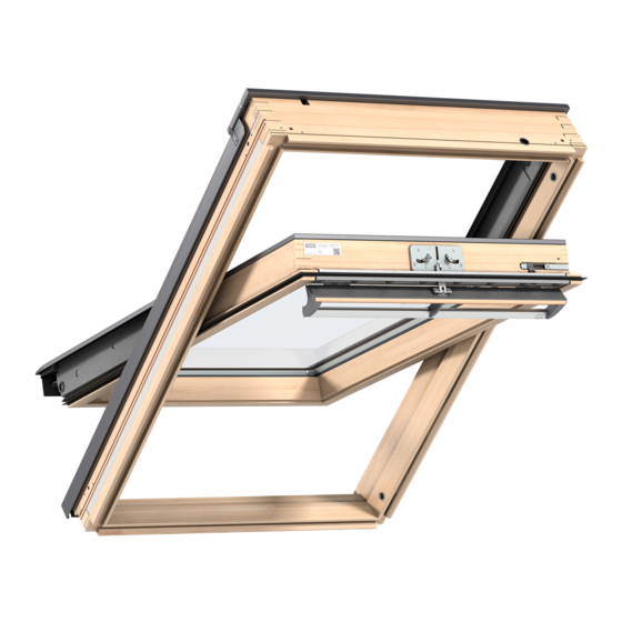 Velux GGL K Series Manual