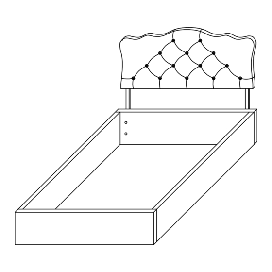 modway BBT 6503 TWIN HB Assembly Instructions