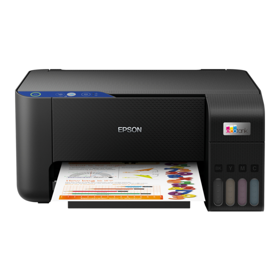 Epson EcoTank L3211 User Manual